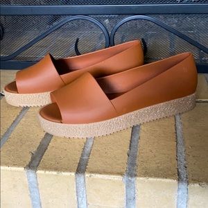 NWOB Melissa Puzzle Piece Platform Flats